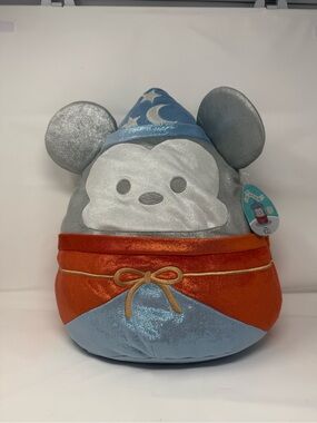 Disney Mickey Mouse Fantasia Sorcerer Plush, Small  18’, Disney100